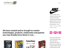 Tablet Screenshot of marketingengineers.com